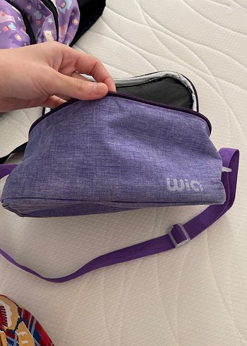 Mor Çocuk Okul Çantası Llama Desenli - Görsel 4