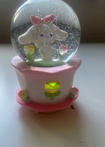 Pembe Pastel Kar Küresi Figürin rengi değişebiliyor - Görsel 6