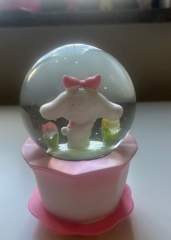 Pembe Pastel Kar Küresi Figürin rengi değişebiliyor - Görsel 2