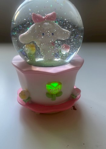 Pembe Pastel Kar Küresi Figürin rengi değişebiliyor - Görsel 8