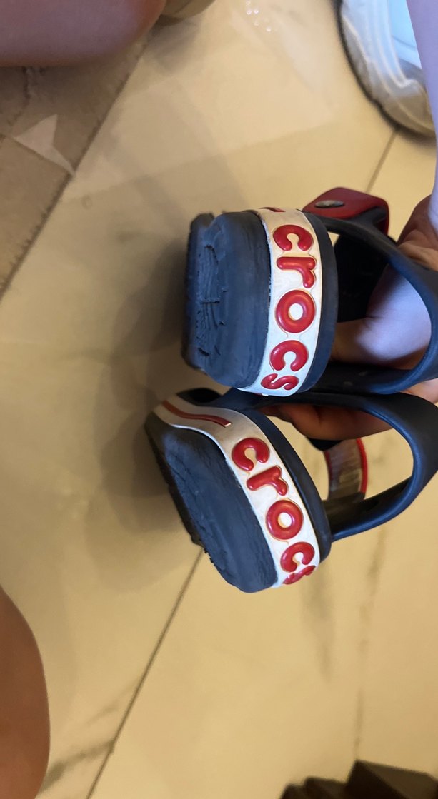 Kırmızı Bantlı Siyah UNISEX Çocuk Terlik - Görsel 5