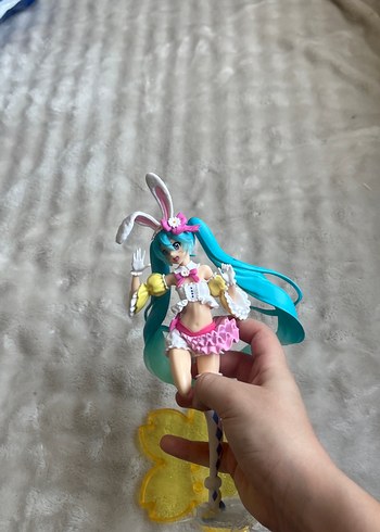 Hatsune miku replika figür - kırık o yüzden ucuz yapcam - Görsel 5