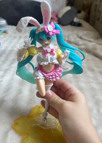 Hatsune miku replika figür - kırık o yüzden ucuz yapcam - Görsel 7