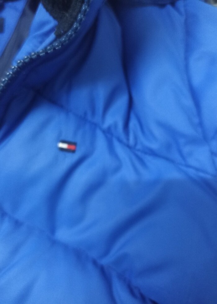 Tommy kaz tüyü mont  - Görsel 2