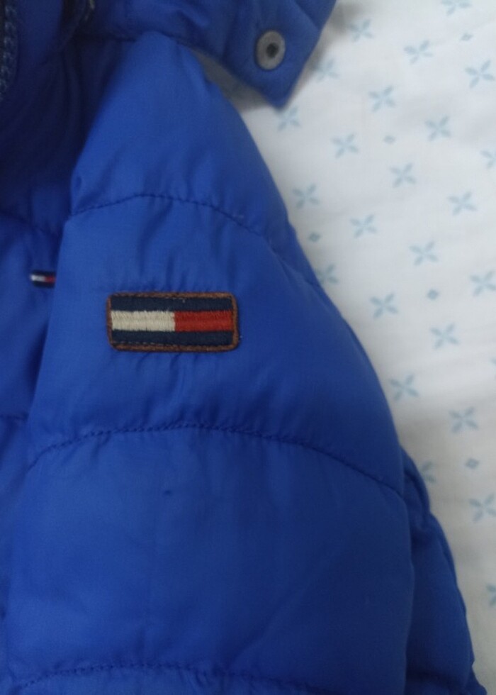 Tommy kaz tüyü mont  - Görsel 5