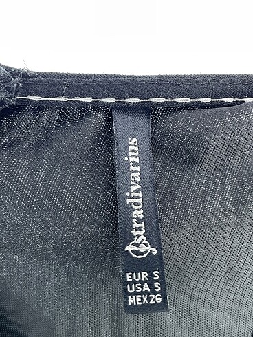 s Beden siyah Renk Stradivarius Bluz %70 İndirimli.