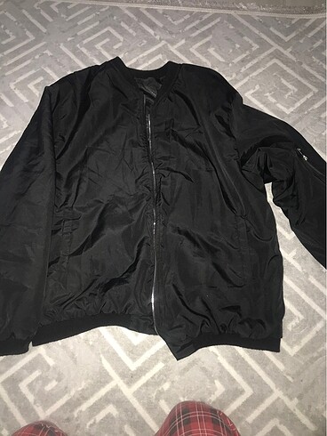 m Beden siyah Renk bomber ceket
