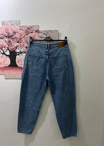 Only Kadın Mavi Bol Kesim Denim Pantolon