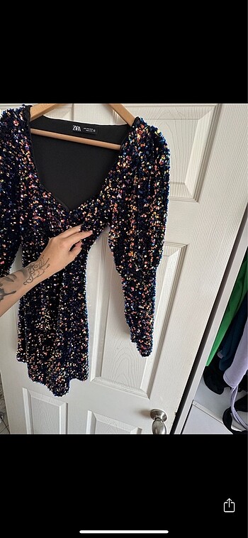 36 Beden Zara elbise
