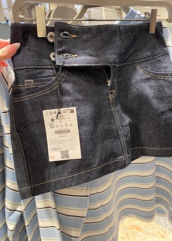 Bershka Denim Mini Etek