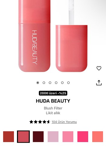 Huda Beauty Mini Allık - Görsel 3