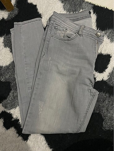 Gri jean/kot pantolon