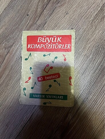 Büyük kompozitörler Kitap Müzik