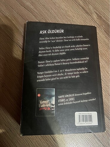  Vampir günlükleri serisi öfke ve karanlık buluşma roman kitap l.