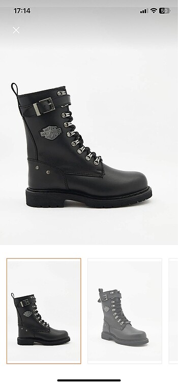 Harley Davidson Harley Davidson Unisex Bot Ayakkabı Postal 40 Numara