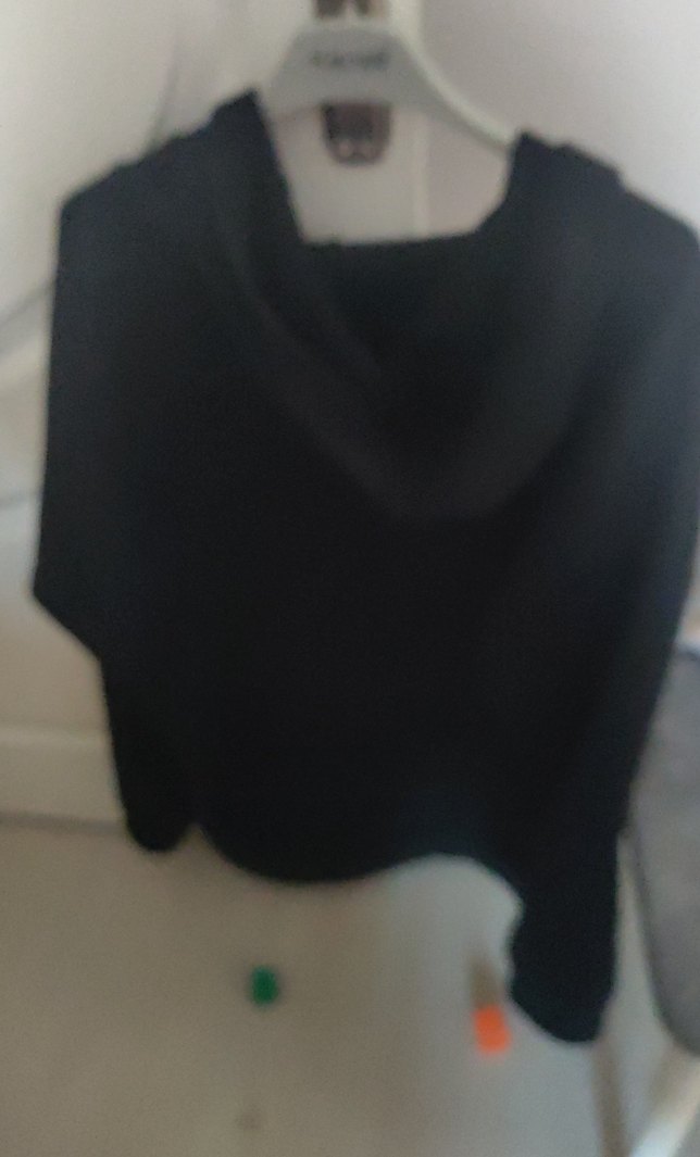 Siyah Fermuarlı Kadın Midi Ceket - Görsel 2