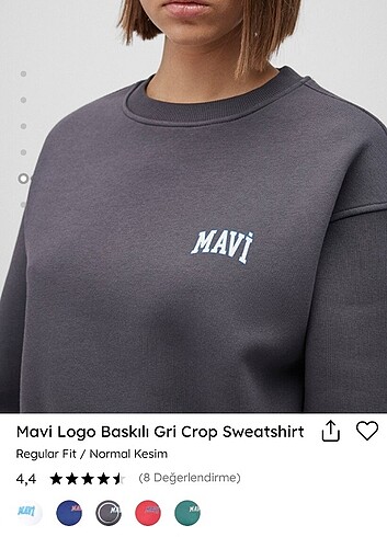 s Beden Mavi sweatshirt