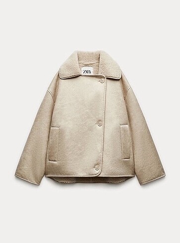 ZARA ASTAR DETAYLI BİKER CEKET