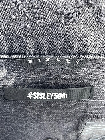 42 Beden siyah Renk Sisley Kot Ceket %70 İndirimli.