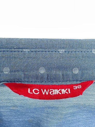 36 Beden mavi Renk LC Waikiki Gömlek %70 İndirimli.