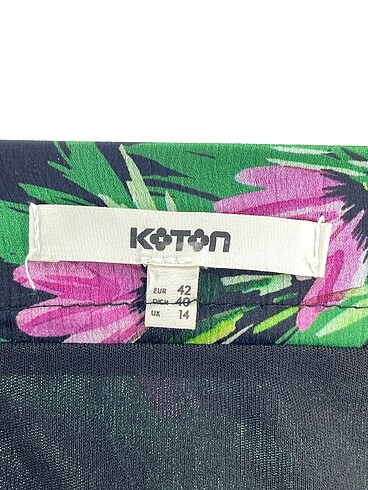 42 Beden çeşitli Renk Koton Midi Etek %70 İndirimli.