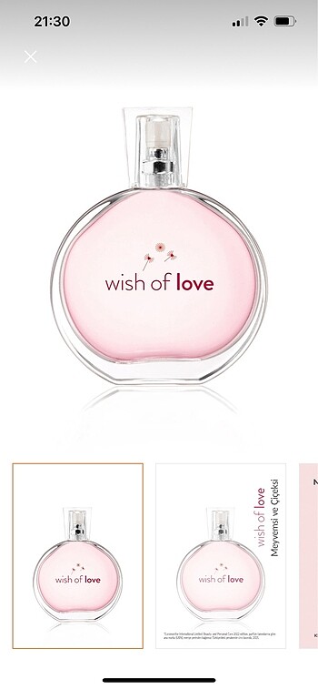 Wish of love
