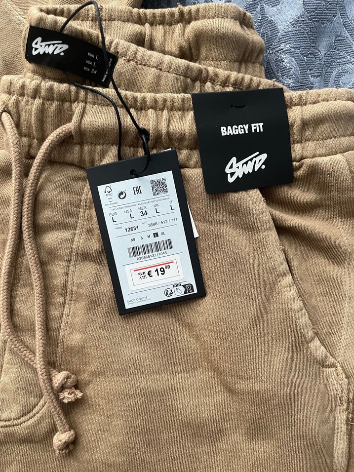 Pull&bear alt üst bermuda tshirt takım sıfırdır etiketli - Görsel 5