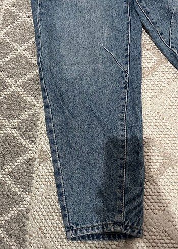 Havuç kesim yüksek bel pantolon - Görsel 4