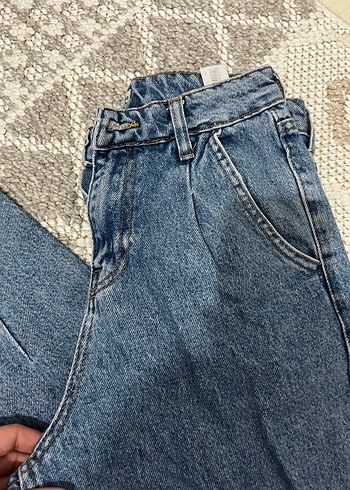 Havuç kesim kot pantolon - Görsel 4