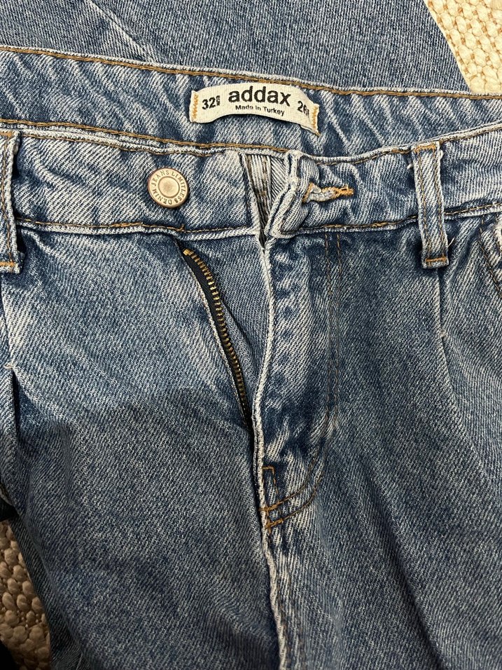 Havuç kesim kot pantolon - Görsel 5