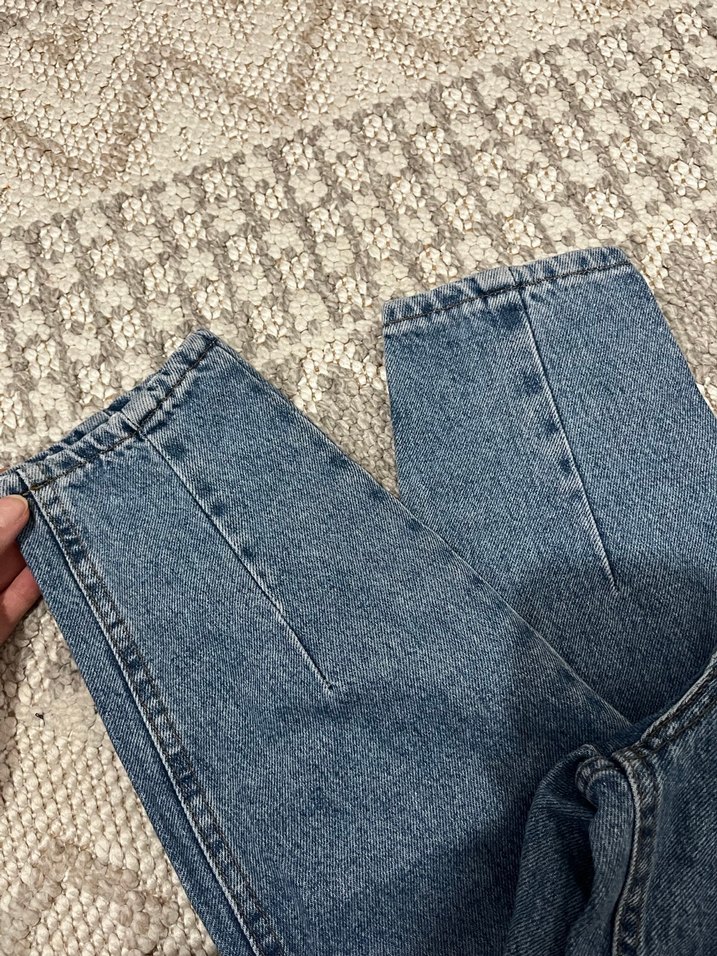 Havuç kesim kot pantolon - Görsel 3