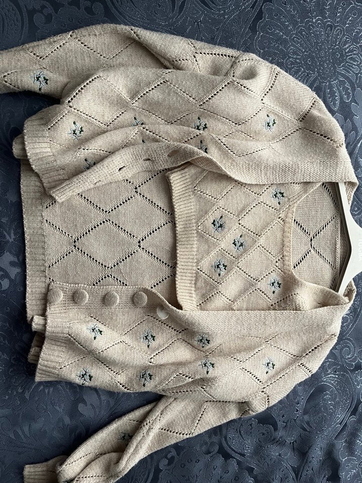 Bralet hırka örgü takım - Görsel 4