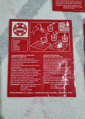 PUZZLE YAPIŞTIRICISI EDUCA MARKA - Görsel 4