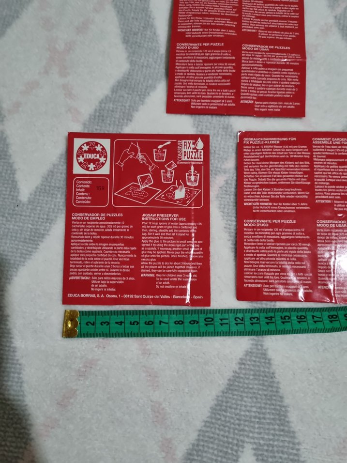 PUZZLE YAPIŞTIRICISI EDUCA MARKA - Görsel 5