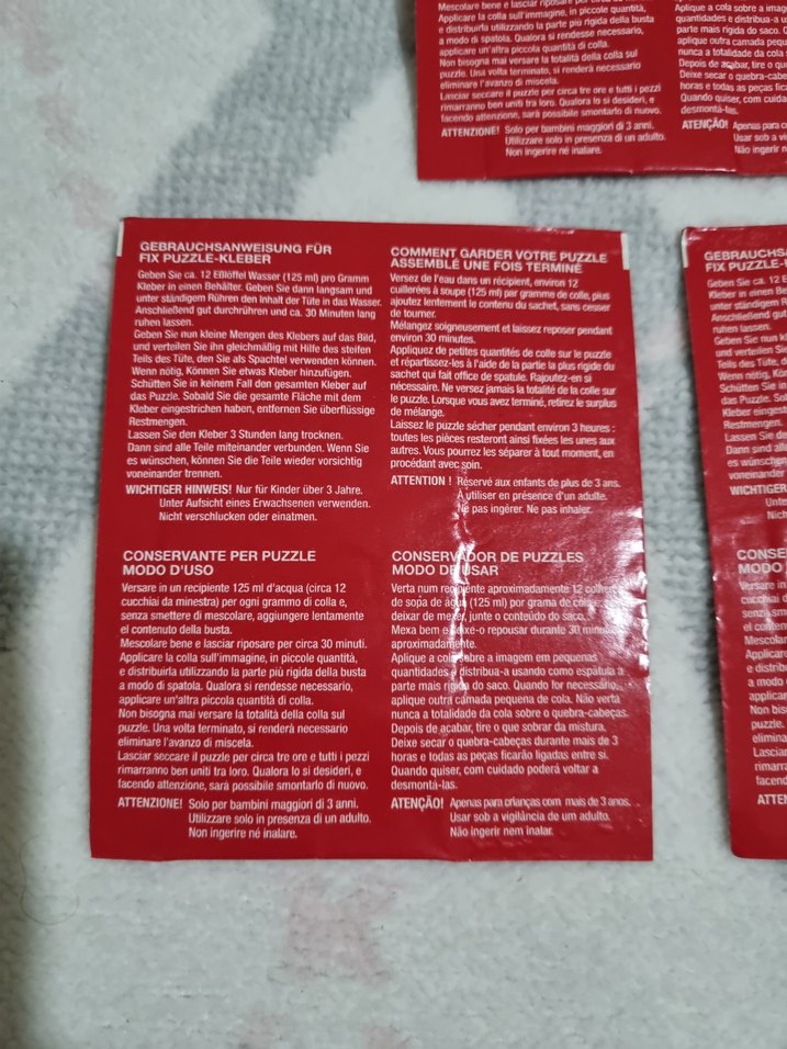 PUZZLE YAPIŞTIRICISI EDUCA MARKA - Görsel 3