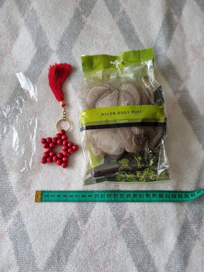 Nylon Banyo Süngeri ve anahtarlık - Görsel 4