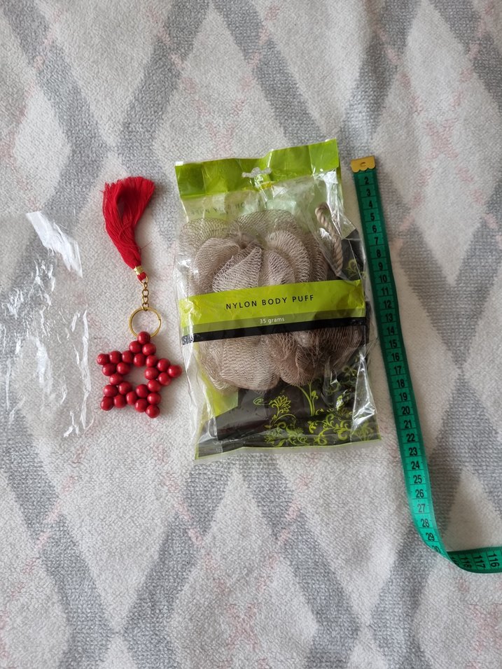 Nylon Banyo Süngeri ve anahtarlık - Görsel 3