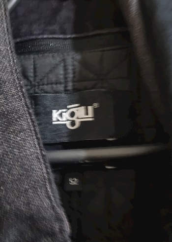 Siyah Erkek  Kaban KIĞILI MARKA 52 BEDEN - Görsel 2