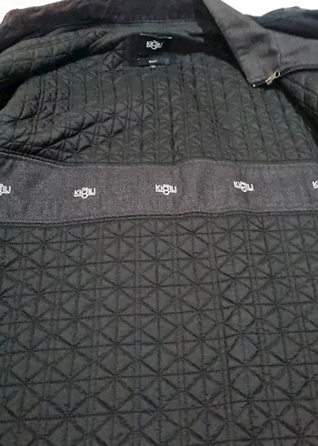 Siyah Erkek  Kaban KIĞILI MARKA 52 BEDEN - Görsel 10