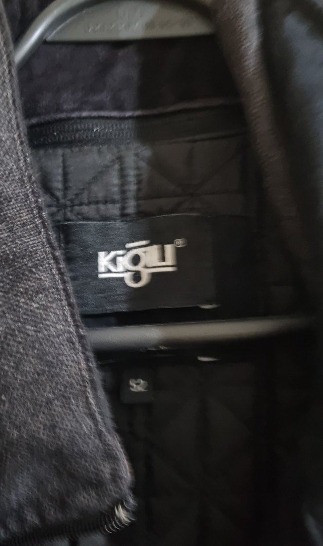 Siyah Erkek  Kaban KIĞILI MARKA 52 BEDEN - Görsel 2