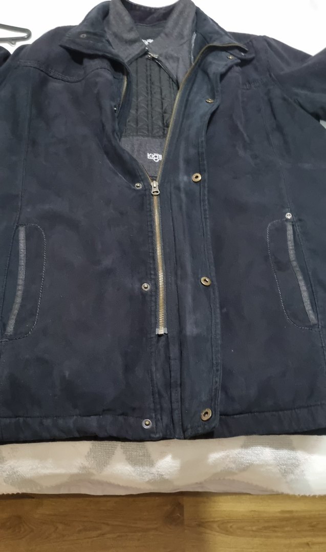 Siyah Erkek  Kaban KIĞILI MARKA 52 BEDEN - Görsel 5