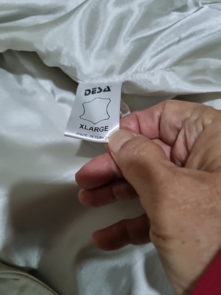 Bej  Rengi  Desa Deri Markalı Kadın Blazer Ceket - Görsel 3