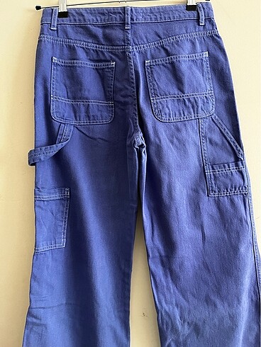 36 Beden Koton mavi kot pantalon