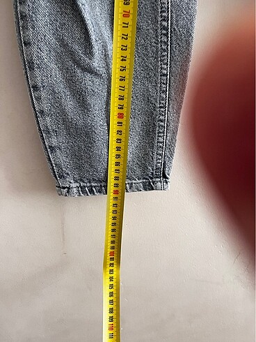 34 Beden gri Renk DeFacto gri kot pantalon