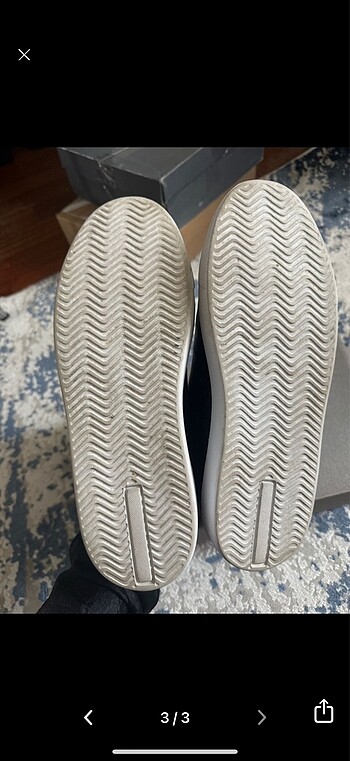 43 Beden Fabrika erkek gercek deri sneaker