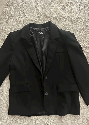 40 Beden siyah Renk Zara Siyah Blazer