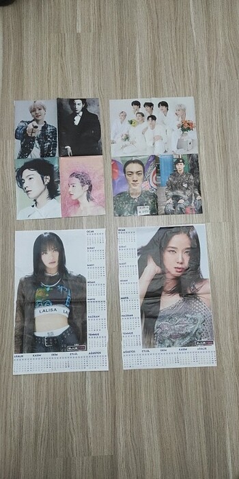  Beden Kpop kartları 