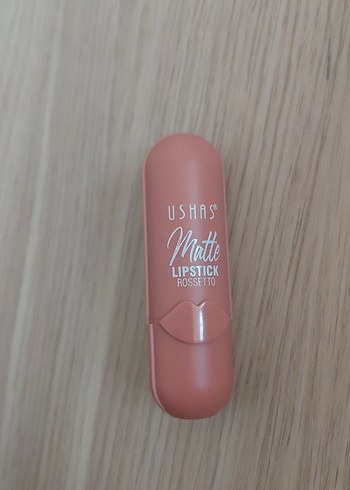 Pastel Pembe USHAS Mat Ruj ve Dudak Kalemi - Görsel 4