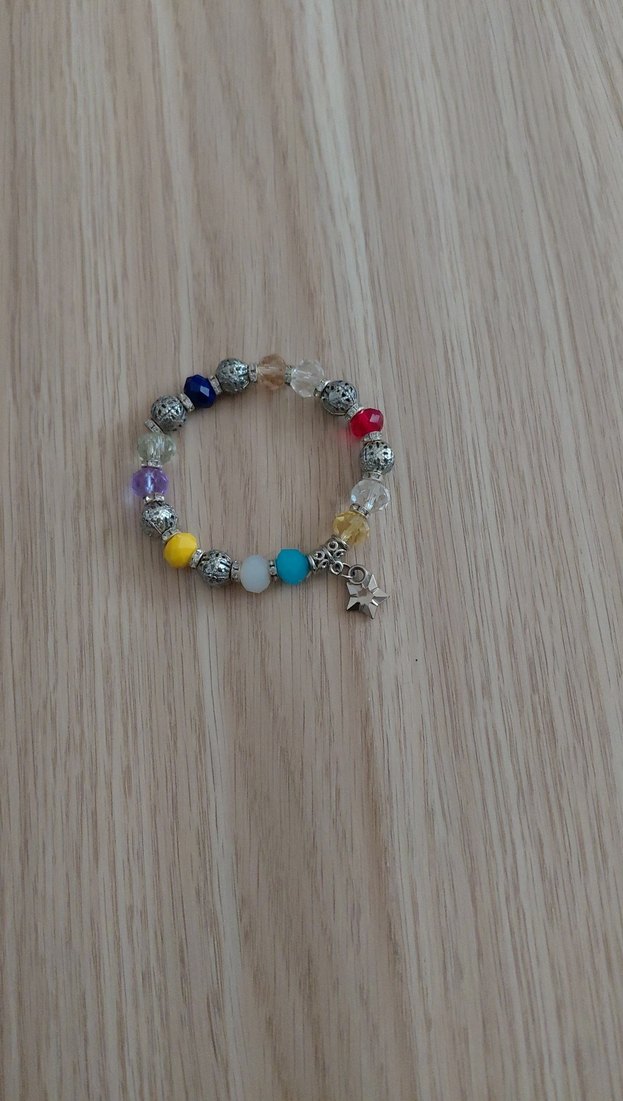 Renkli Boncuklu ve Nakışlı Kız Aksesuar Seti - Görsel 2