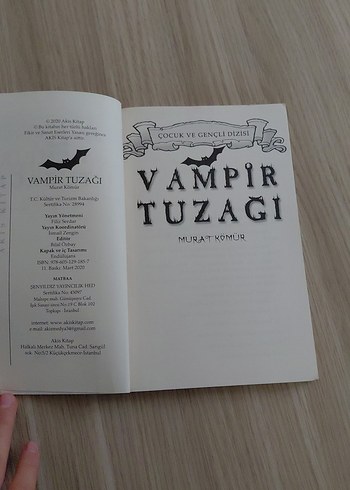 Vampir Tuzağı - Uyanış Murat Kömür - Görsel 5